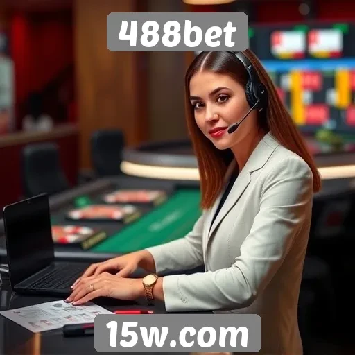 Suporte ao cliente e atendimento no 488bet