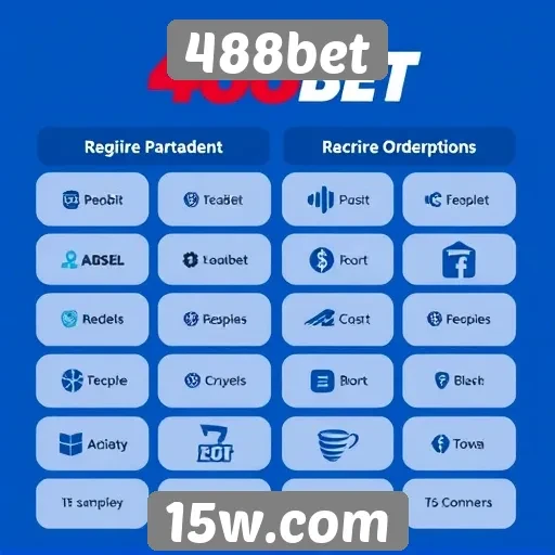 Métodos de pagamento aceitos no 488bet